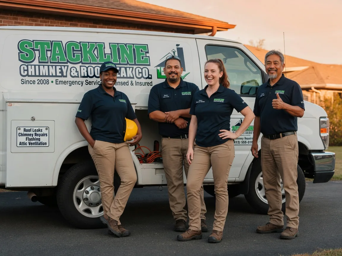 Chimney flashing repair company in Denham Springs, LA
